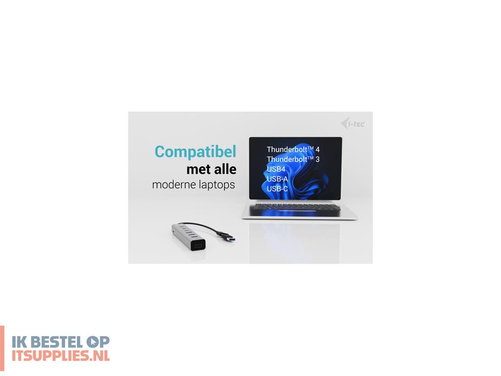 5428228-i-tec_cahubmetal7_interface_hub_usb_32_gen_1_31_gen_1_type-a_type-c_5_mbits_grijs