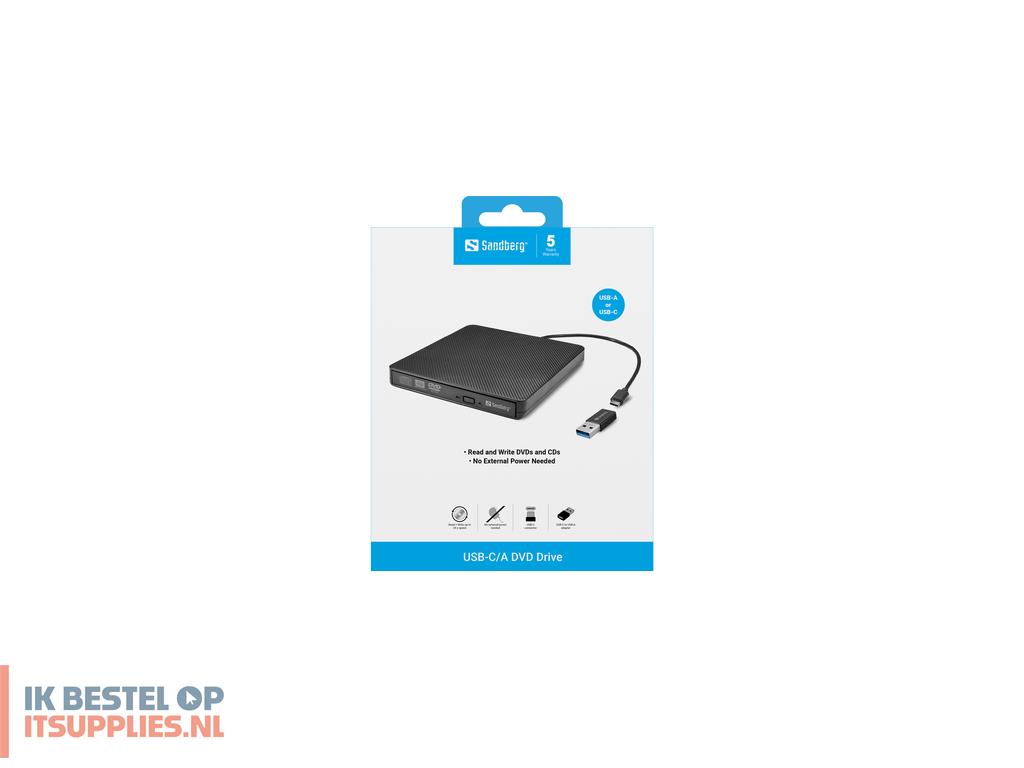 1910568-sandberg_usb-ca_dvd_drive_optisch_schijfstation_dvd_super_multi_dl_zwart