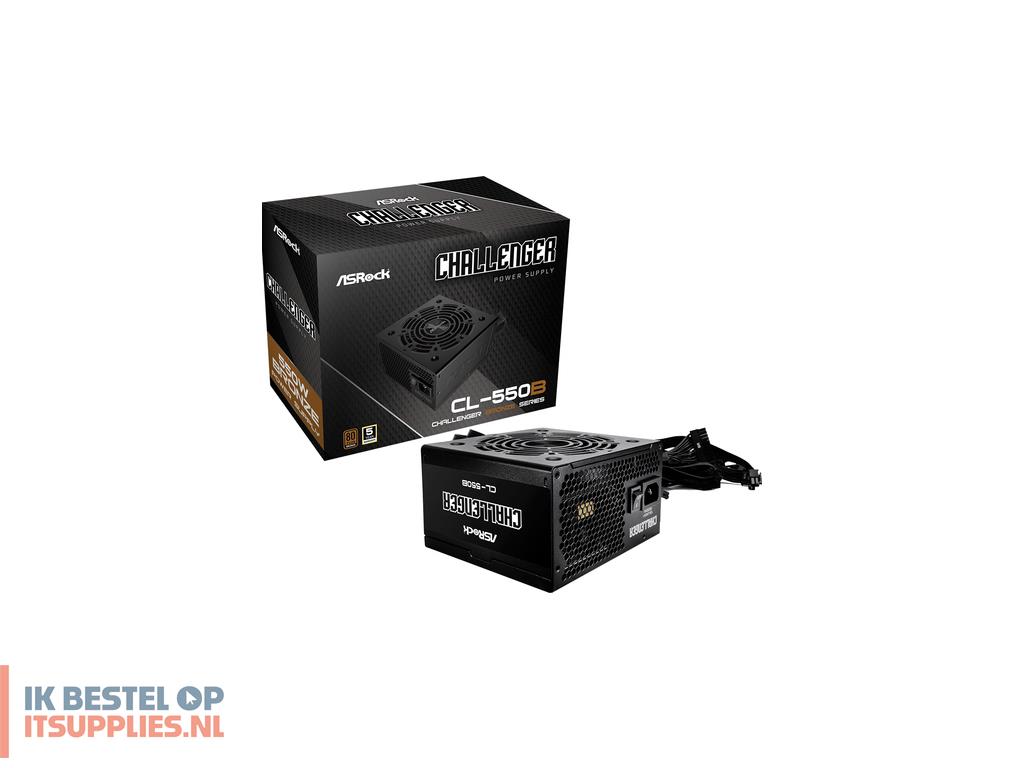 0026887-asrock_cl-550b_challenger_power_supply_unit_550_w_204_pin_atx_atx_zwart