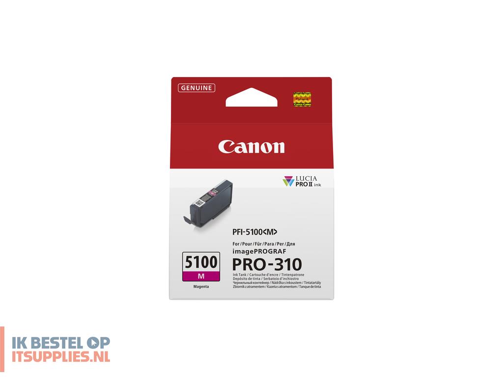 1326953-canon_pfi-5100_m_inktcartridge_1_stuks_origineel_magenta