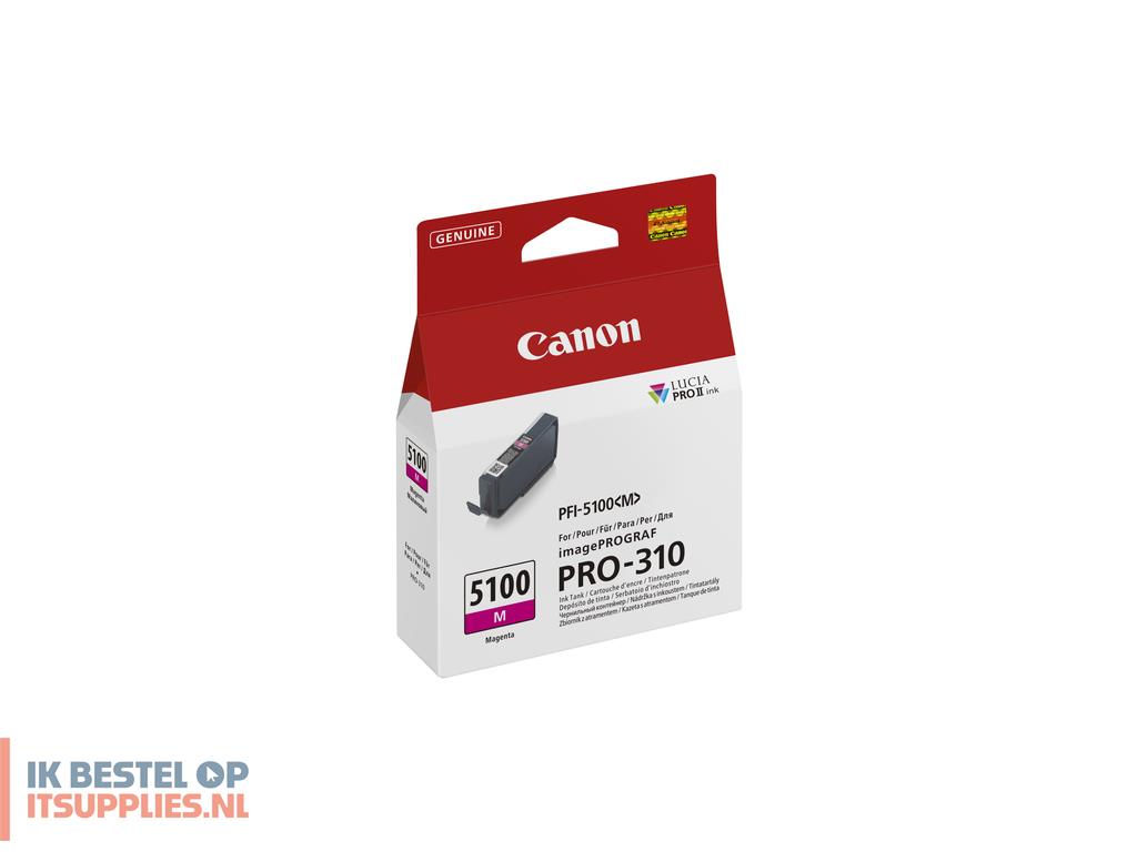 1330956-canon_pfi-5100_m_inktcartridge_1_stuks_origineel_magenta