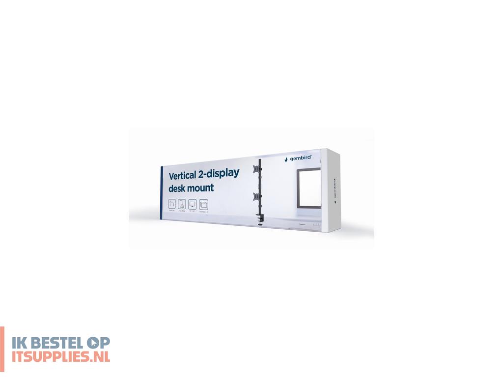 2316773-gembird_ma-d2-02_flat_panel_bureau_steun_81-3_cm_32_zwart