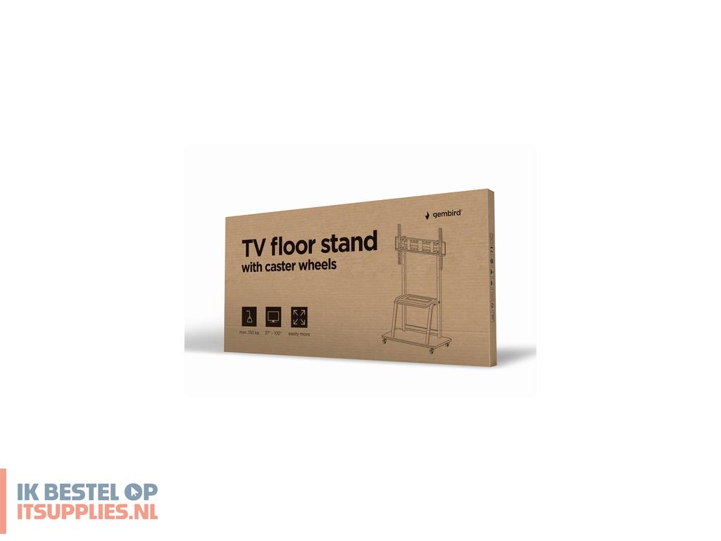 0248111-gembird_tvs-100f-01_bevestiging_voor_signage-beeldschermen_2-54_m_100_zwart