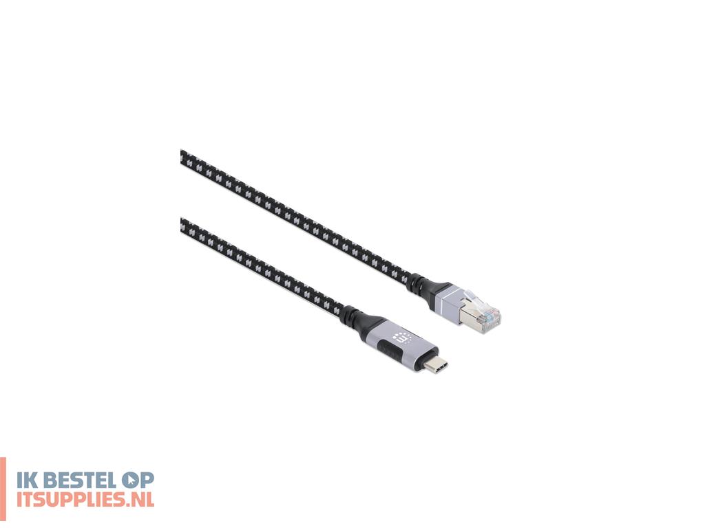 4559765-manhattan_394826_tussenstuk_voor_kabels_rj-45_usb-c_zwart-_zilver