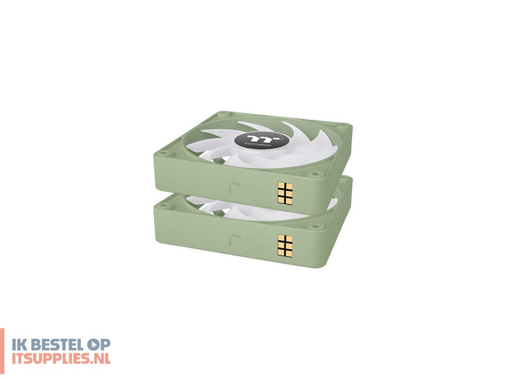 3047469-thermaltake_cl-f196-pl12mg-a_koelsysteem_voor_computers_computer_behuizing_ventilator_12_cm_groen_3_stuks