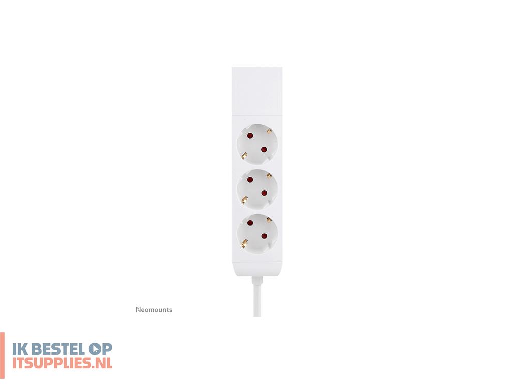 5207464-neomounts_ds22-840wh6_power_uitbreiding_1-4_m_3_ac-uitgangen_binnen_wit