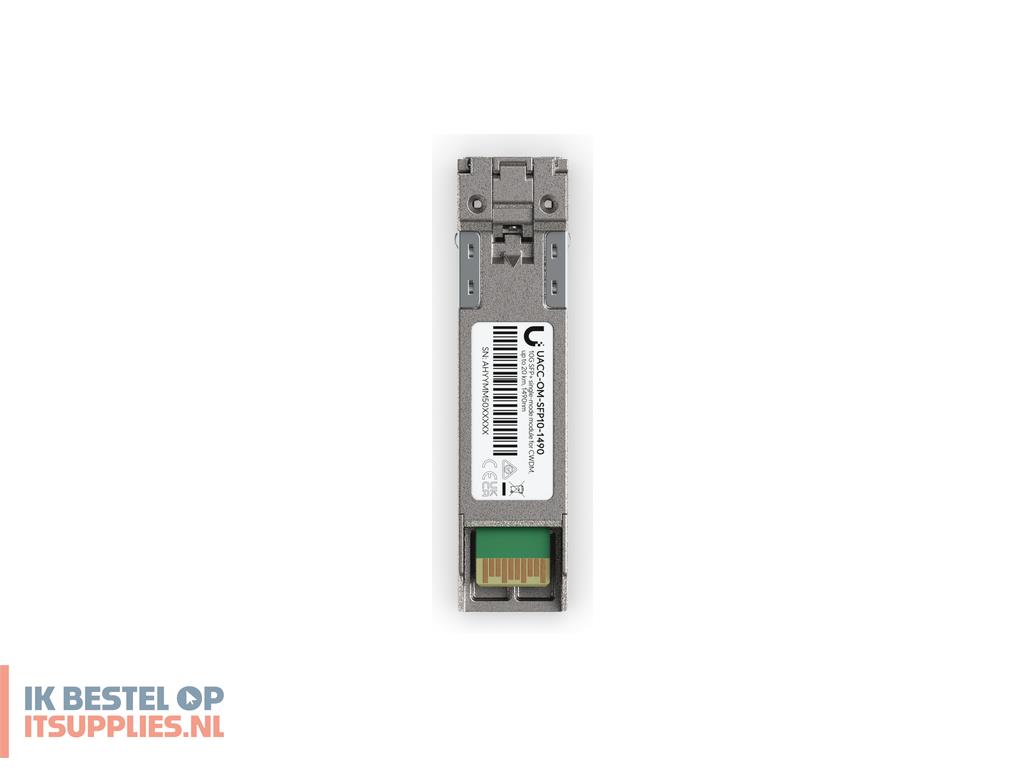 0542795-ubiquiti_uacc-om-sfp10-1490_netwerk_transceiver_module_vezel-optiek_11300_mbits_sfp_1490_nm