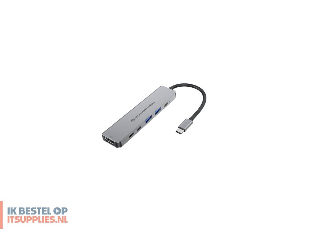 2637837-conceptronic_donn33g_laptop_dock_poortreplicator_bedraad_usb_32_gen_1_31_gen_1_type-c_zilver
