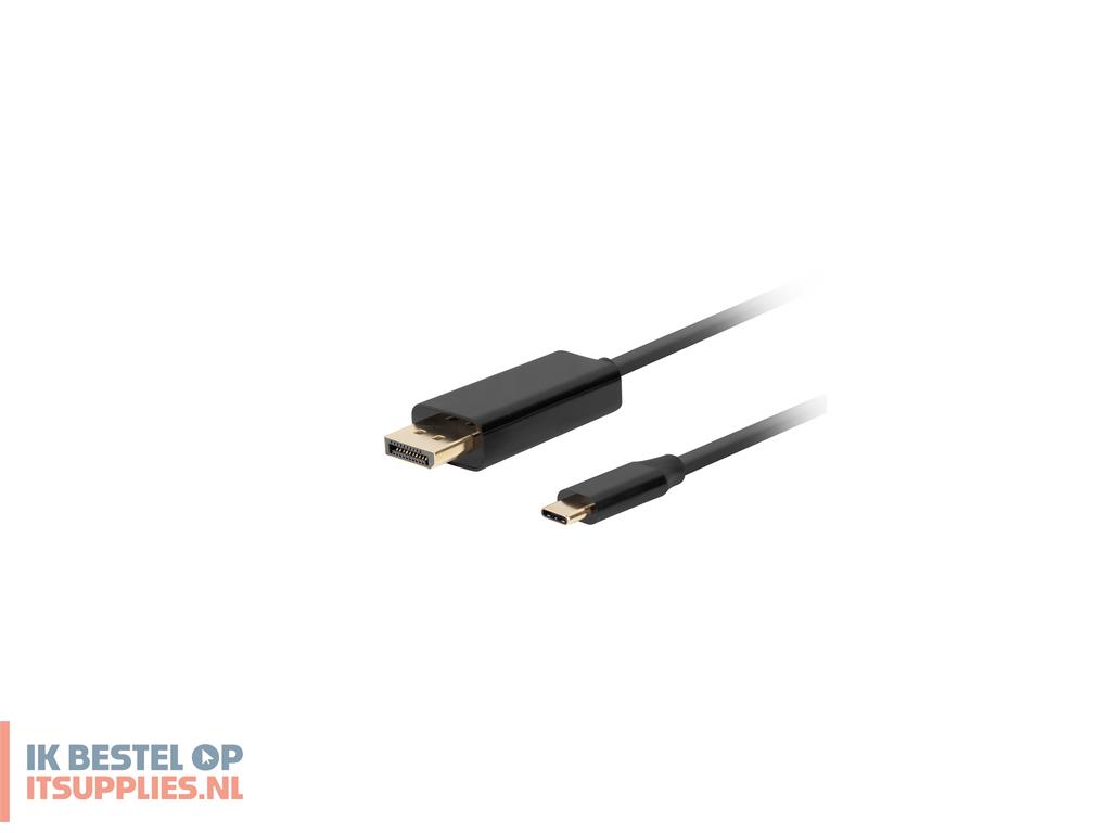 0901861-lanberg_ca-cmdp-10cu-0018-bk_video_kabel_adapter_1-8_m_usb_type-c_displayport_zwart