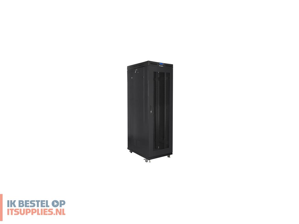 0659647-lanberg_ff01-8042-23bl_rack_42u_vrijstaande_rek_zwart