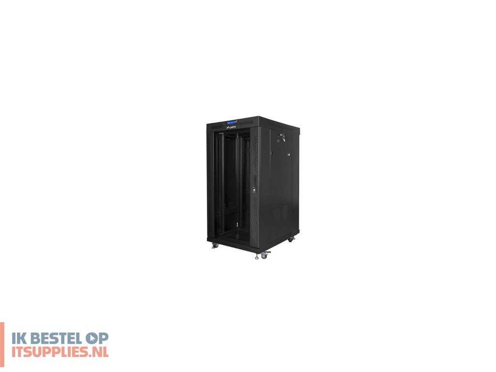4848427-lanberg_ff01-6822-12bl_rack_22u_vrijstaande_rek_zwart