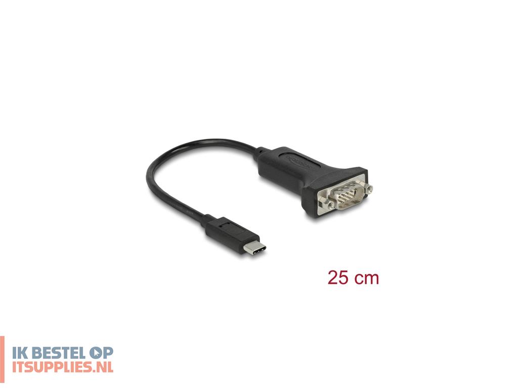4925406-delock_64307_seriele_kabel_zwart_0-25_m_usb_type-c_rs-232