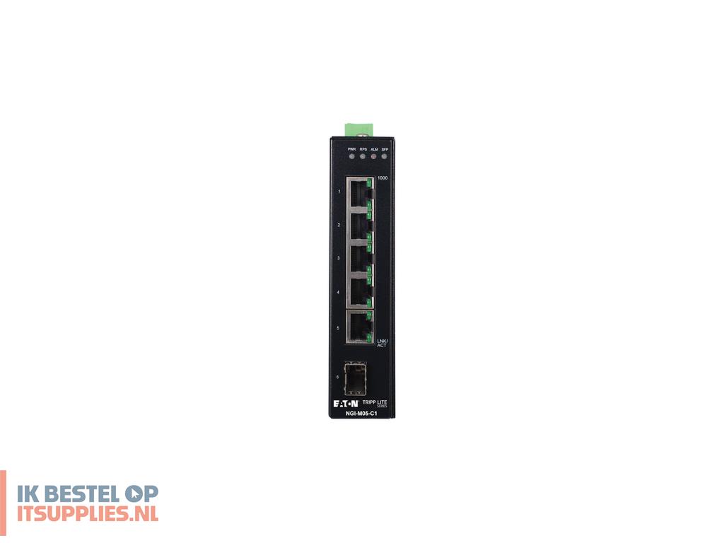 3008682-tripp_lite_ngi-m05-c1_netwerk-switch_managed_gigabit_ethernet_101001000_zwart