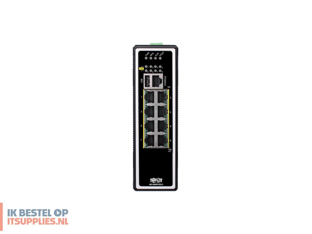 4925328-tripp_lite_ngi-m08poe8-l2_netwerk-switch_managed_gigabit_ethernet_101001000_power_over_ethernet_poe_zwart