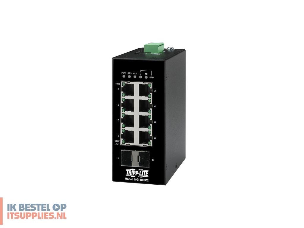 3000128-tripp_lite_ngi-u08c2_netwerk-switch_unmanaged_gigabit_ethernet_101001000_zwart