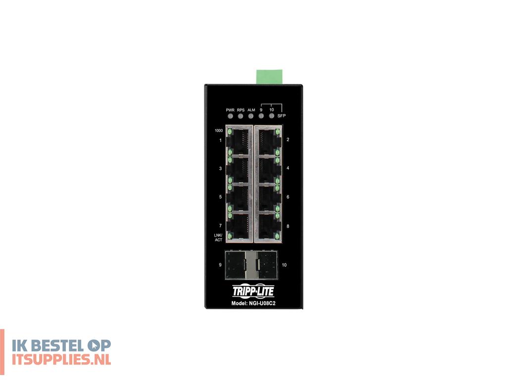 3009277-tripp_lite_ngi-u08c2_netwerk-switch_unmanaged_gigabit_ethernet_101001000_zwart