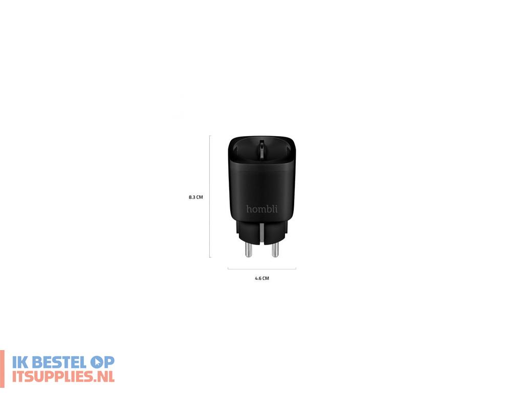 1826322-hombli_hbpp-0205_smart_plug_3680_w_thuis_zwart