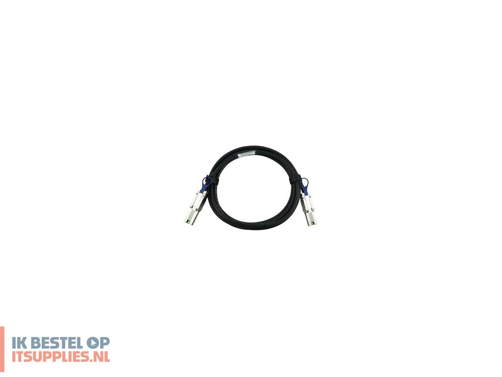 3044528-blueoptics_407339-b21-bl_infiniband_en_glasvezelkabel_2_m_minisas_sff-8088_zwart