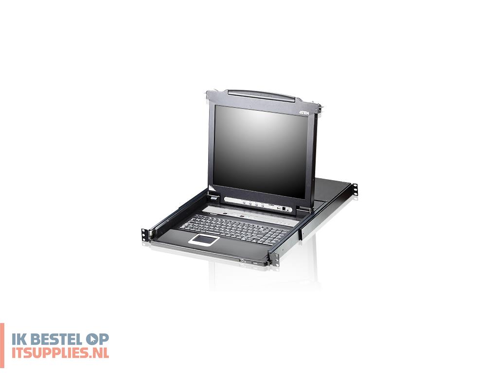1820932-aten_cl5708n_kvm-switch_rack-montage_zwart