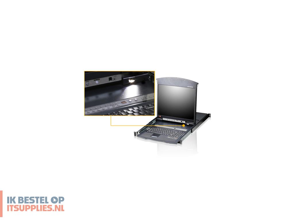 5121000-aten_kl1516am_rack_console_43-2_cm_17_1280_x_1024_pixels_metaal_zwart_1u