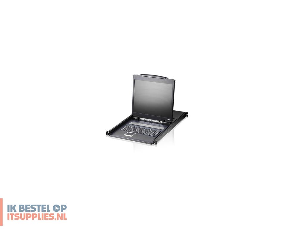 0108680-aten_cl1316_rack_console_48-3_cm_19_1280_x_1024_pixels_metaal-_kunststof_zwart_1u