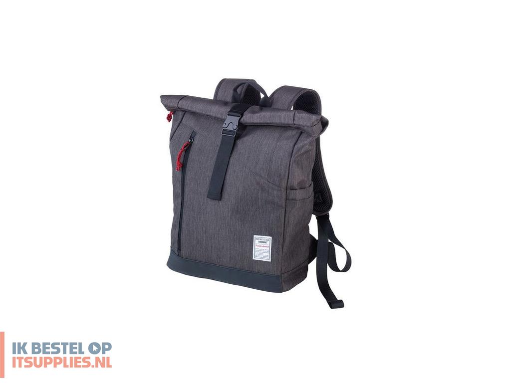 1708157-troika_business_roll_top_rugzak_roltoprugzak_zwart-_grijs_polyester