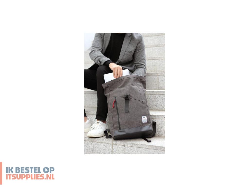 1724278-troika_business_roll_top_rugzak_roltoprugzak_zwart-_grijs_polyester