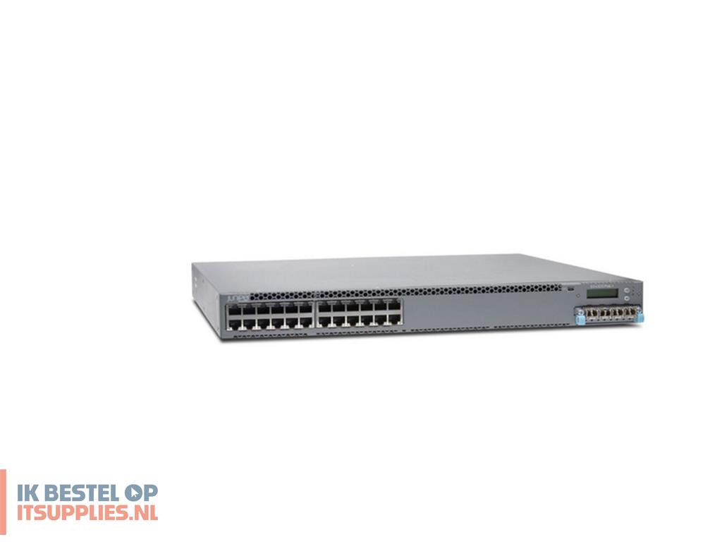 1631380-refurbished_juniper_ex4300-24t_netwerk-switch_managed_gigabit_ethernet_101001000_1u_grijs