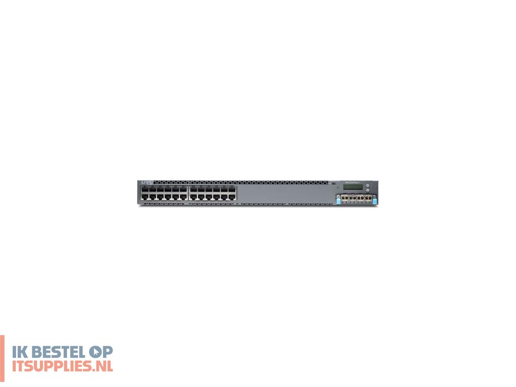 1635118-refurbished_juniper_ex4300-24t_netwerk-switch_managed_gigabit_ethernet_101001000_1u_grijs