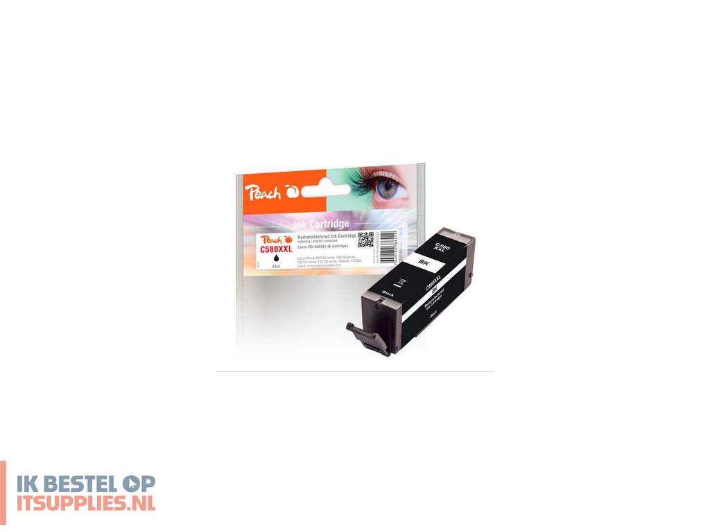 5712391-peach_320667_inktcartridge_1_stuks_compatibel_extra_super_hoog_rendement_zwart