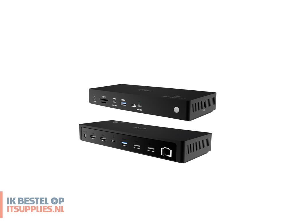 2940744-i-tec_tb4tripledockpd_laptop_dock_poortreplicator_bedraad_zwart