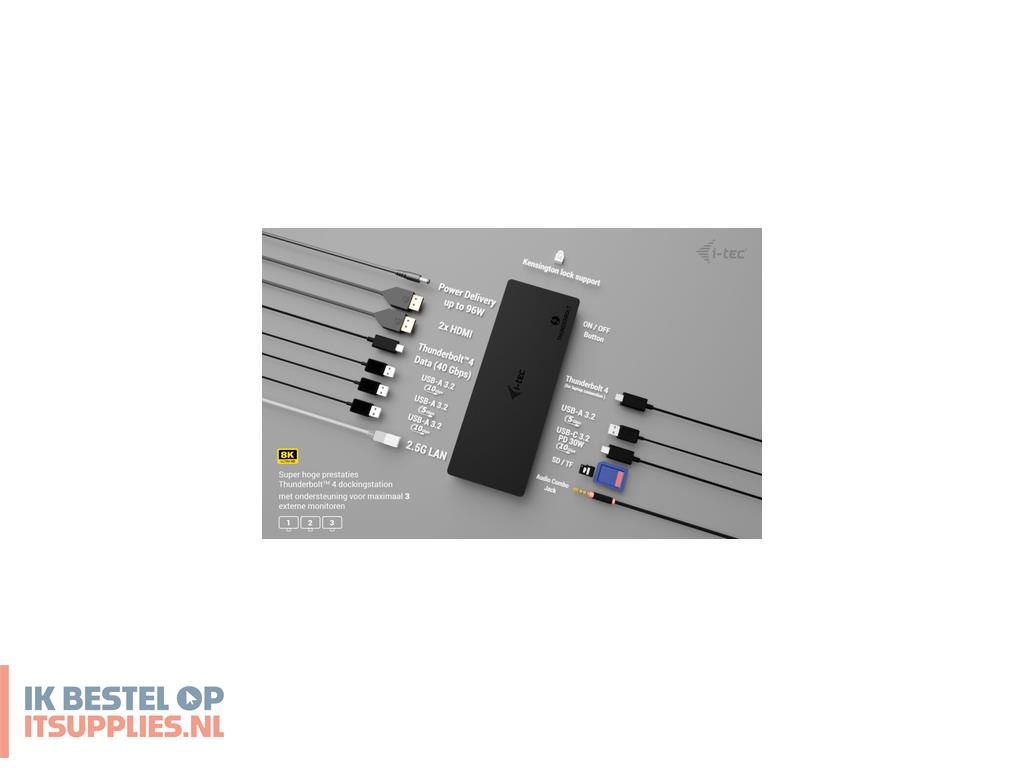 2958690-i-tec_tb4tripledockpd_laptop_dock_poortreplicator_bedraad_zwart
