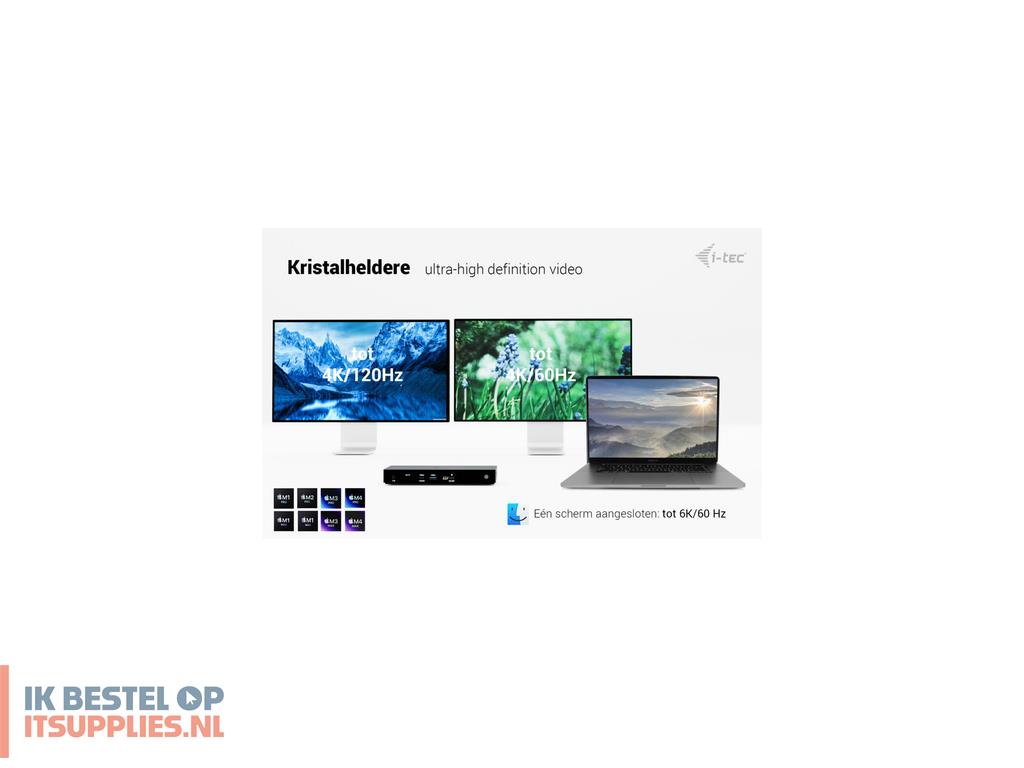 3013484-i-tec_tb4tripledockpd_laptop_dock_poortreplicator_bedraad_zwart