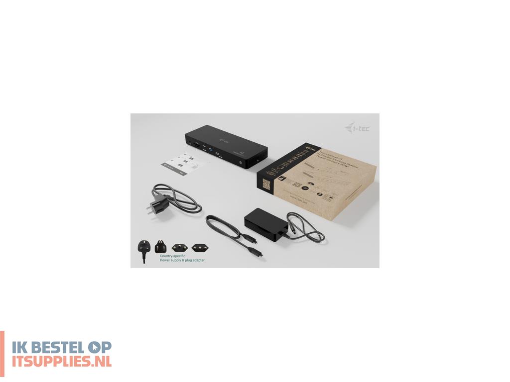 3028350-i-tec_tb4tripledockpd_laptop_dock_poortreplicator_bedraad_zwart