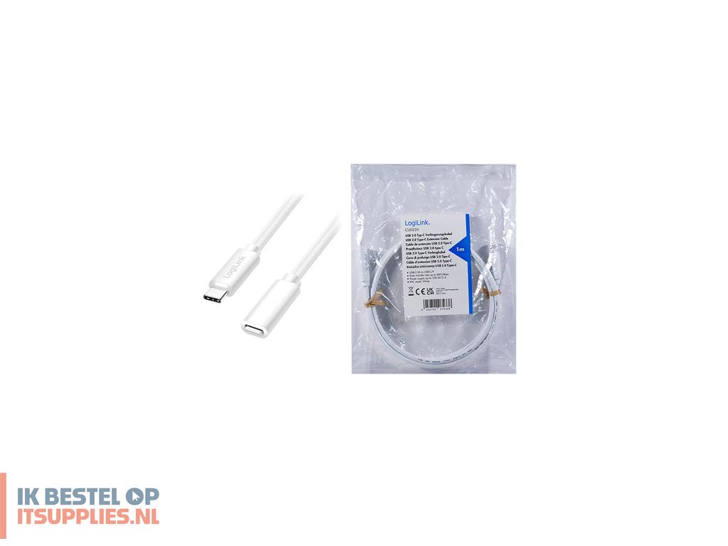 0709395-logilink_cu0220_usb-kabel_usb_20_1_m_usb_c_wit