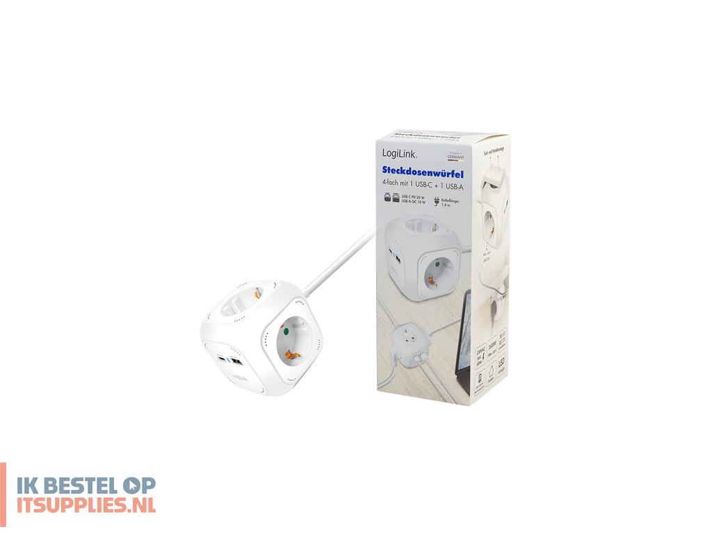 1519124-logilink_lps283u_power_uitbreiding_1-4_m_4_ac-uitgangen_binnen_wit