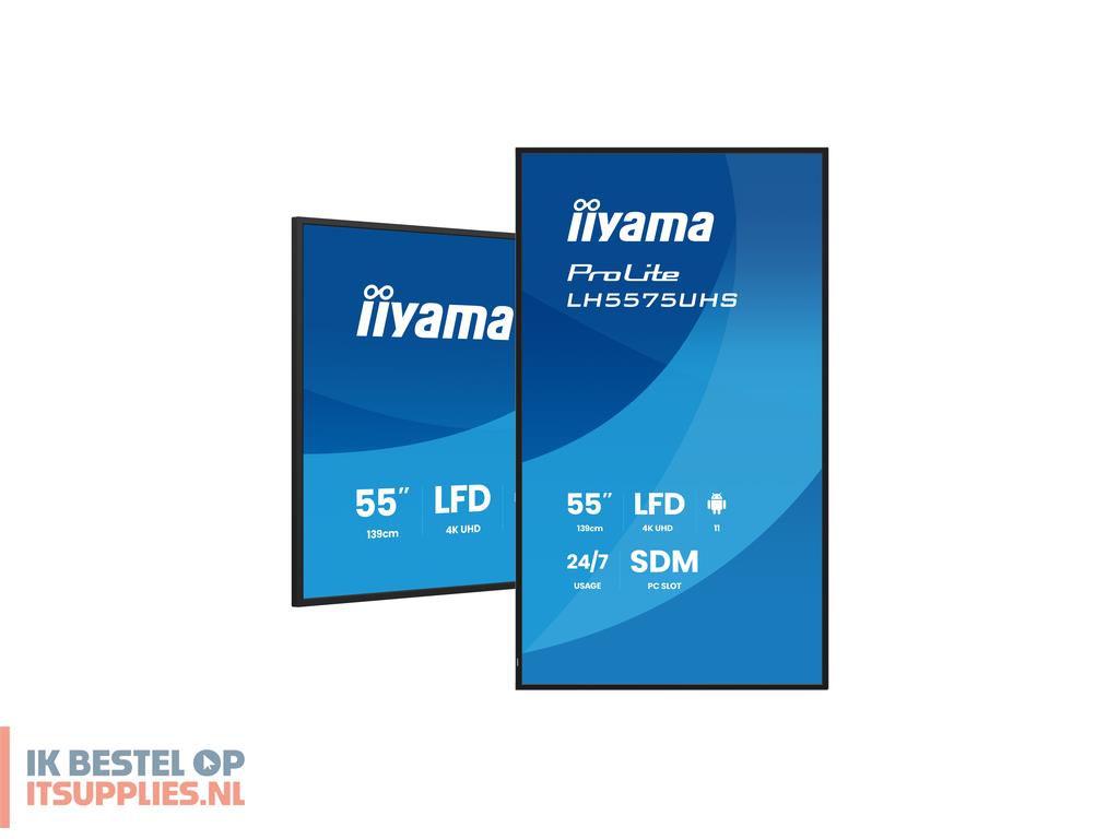 3842739-iiyama_lh5575uhs-b2ag_beeldkrant_digitale_signage_flatscreen_138-7_cm_546_lcd_wifi_500_cdm²_4k_ultra_hd