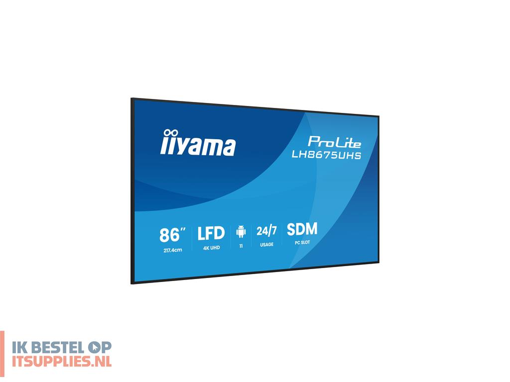 0746322-iiyama_lh8675uhs-b2ag_beeldkrant_digitale_signage_flatscreen_2-17_m_856_lcd_wifi_500_cdm²_4k_ultra_hd_zwart