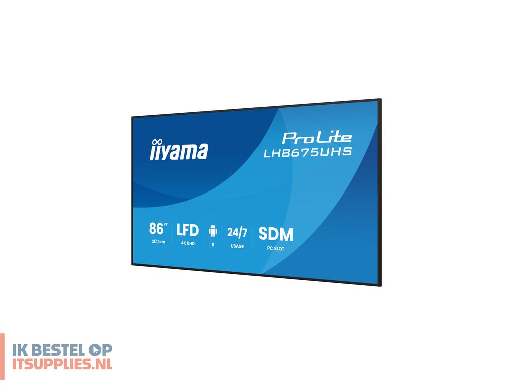 0753860-iiyama_lh8675uhs-b2ag_beeldkrant_digitale_signage_flatscreen_2-17_m_856_lcd_wifi_500_cdm²_4k_ultra_hd_zwart