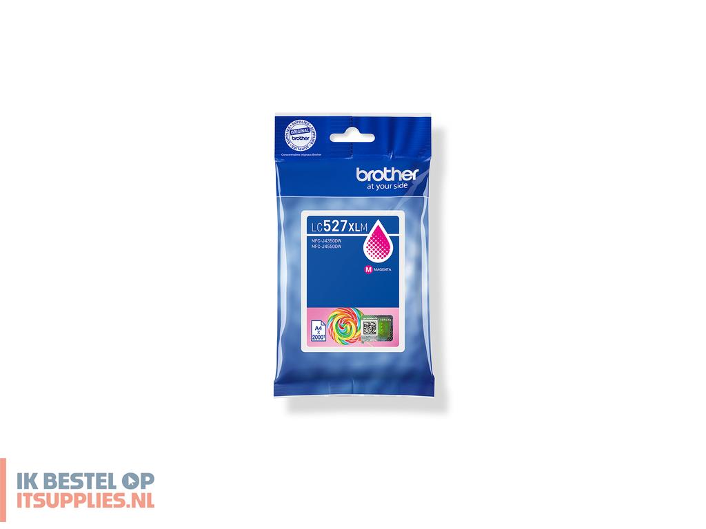 2238742-brother_lc527xlm_inktcartridge_1_stuks_origineel_hoog_xl_rendement_magenta