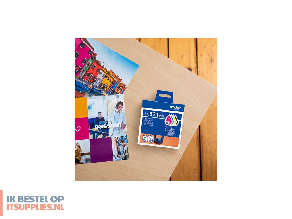 0041139-brother_lc521val_inktcartridge_4_stuks_origineel_zwart-_cyaan-_magenta-_geel