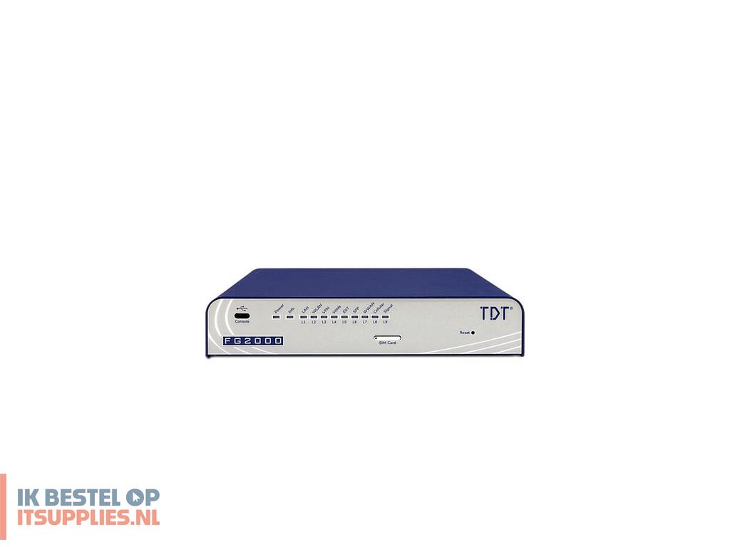 0214287-tdt_fg2000_bedrade_router_25_gigabit_ethernet_grijs-_blauw