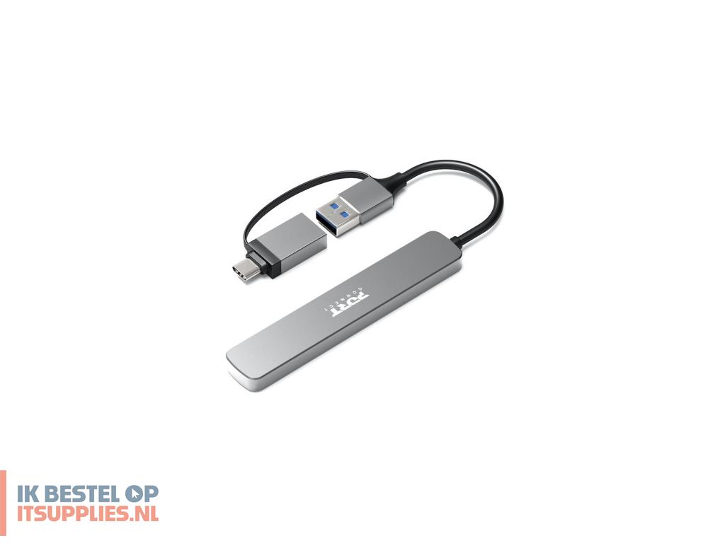 1716211-port_designs_900161_interface_hub_usb_20_type-a_5000_mbits_zilver
