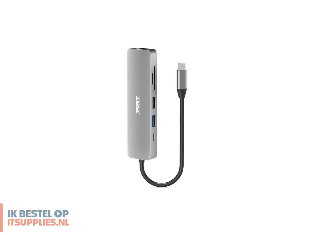 1545443-port_designs_900162_interface_hub_usb_type-c_zilver
