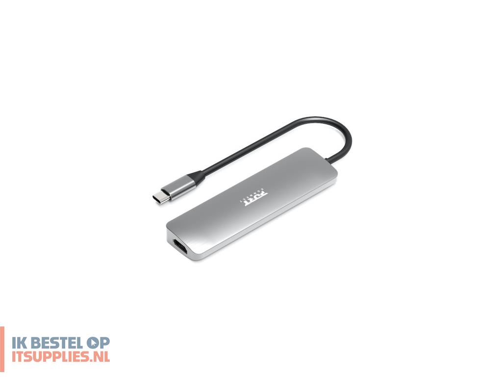 1546671-port_designs_900162_interface_hub_usb_type-c_zilver