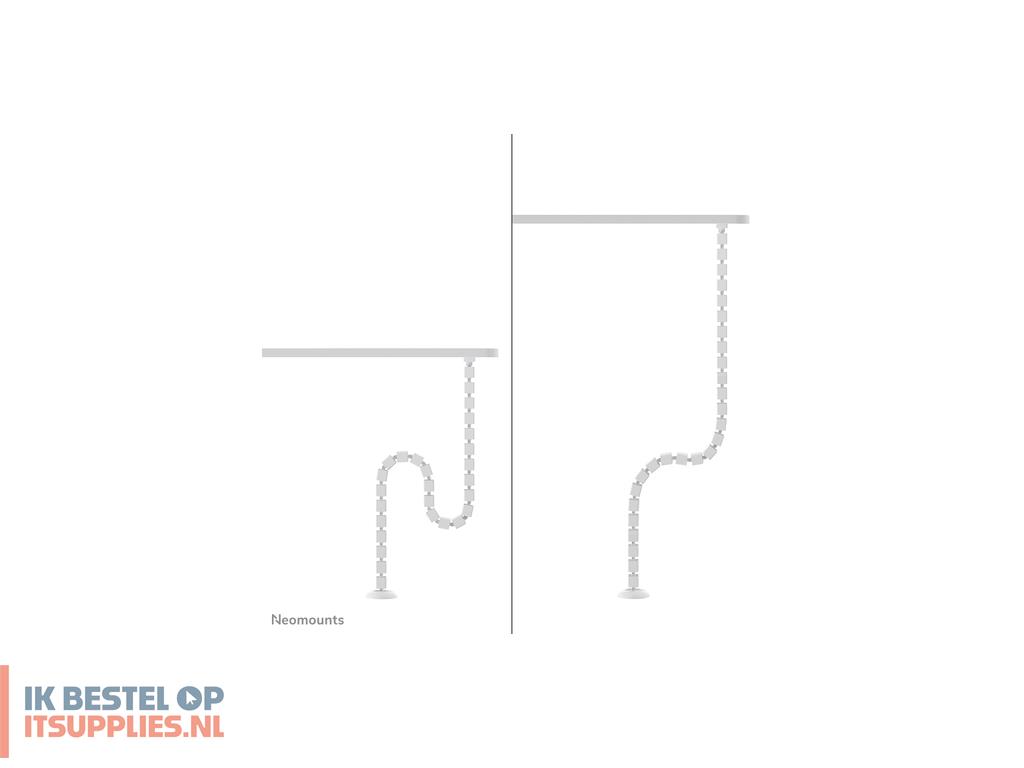 1248807-neomounts_ads06-132wh_kabelbeheersysteem_bureau_wit_1_stuks