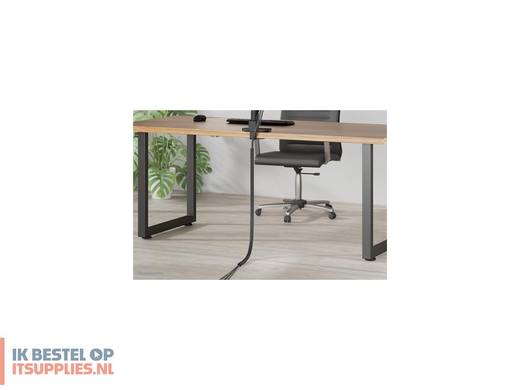 5456409-neomounts_ads06-142bl_kabelbeheersysteem_bureau_kabelkous_zwart_1_stuks