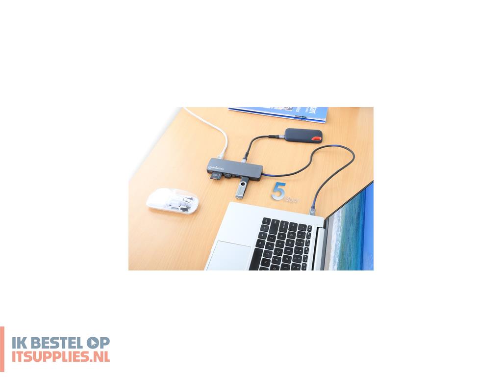 1748230-manhattan_190459_laptop_dock_poortreplicator_bedraad_usb_32_gen_1_31_gen_1_type-c_grijs