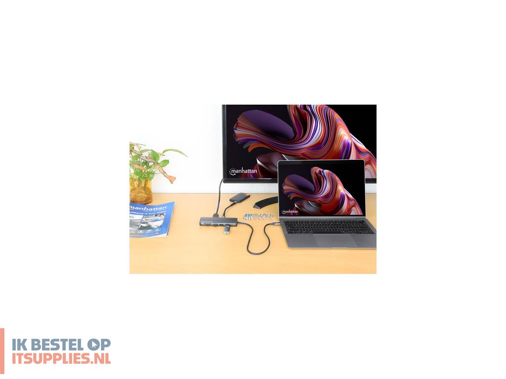 1756115-manhattan_190459_laptop_dock_poortreplicator_bedraad_usb_32_gen_1_31_gen_1_type-c_grijs