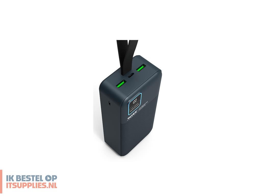 3043663-port_designs_907003_powerbank_lithium-polymeer_lipo_30000_mah_zwart